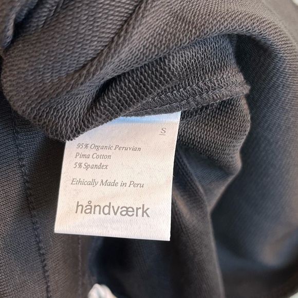 Handvaerk Flex Sweatpants in Carbon Black NWT size Small - Picture 7 of 7